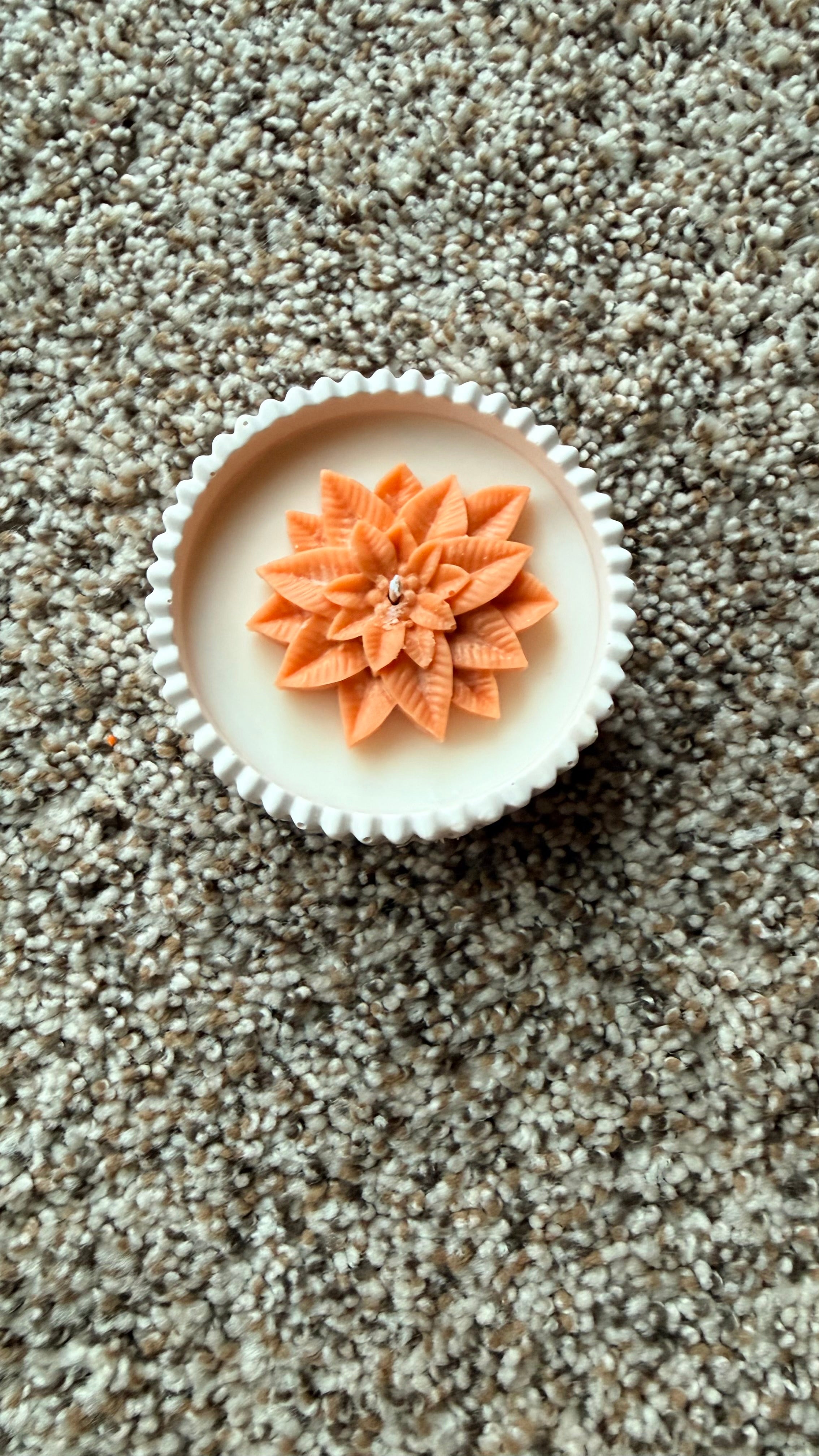 Orange Bloom Candle