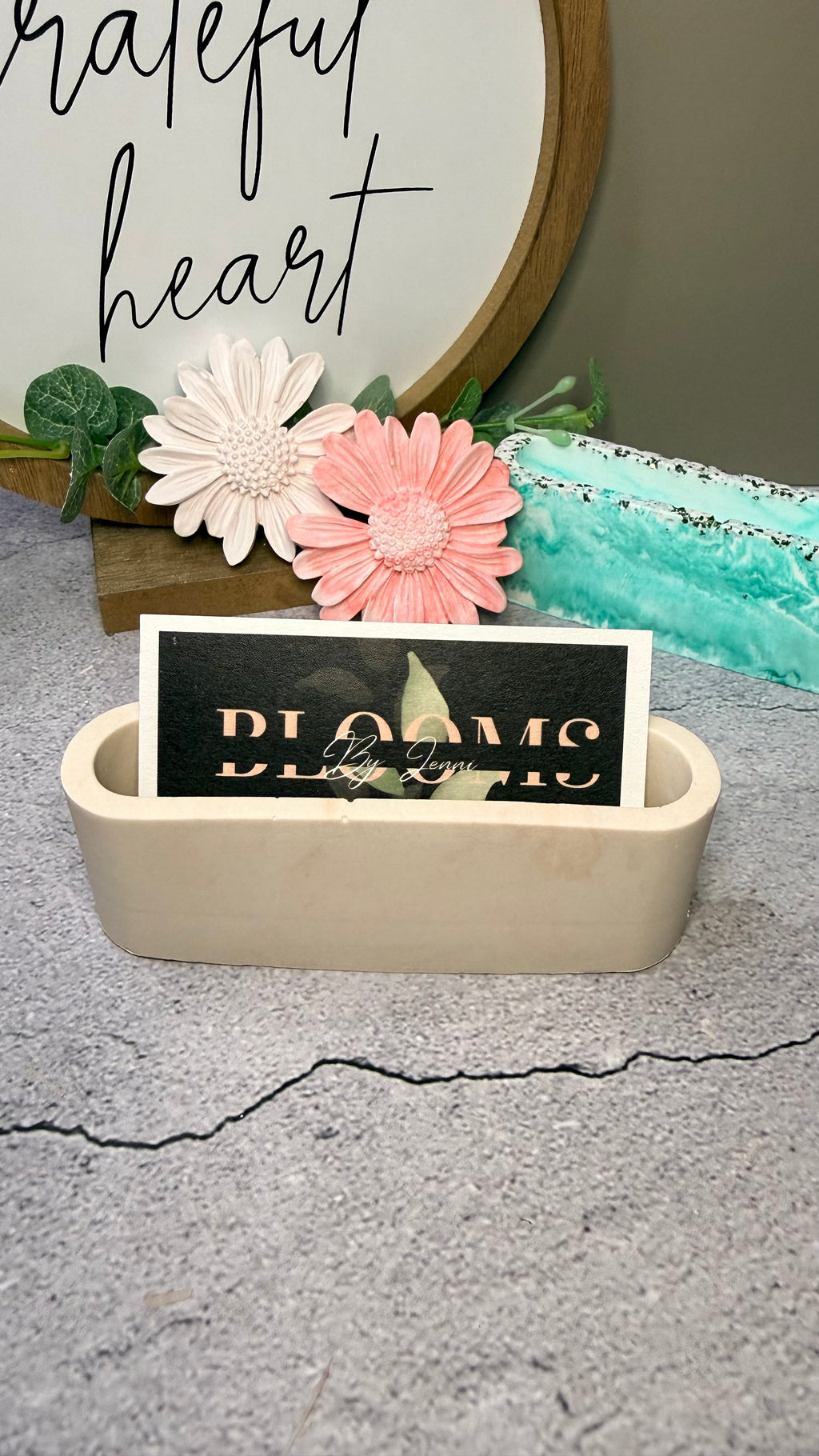 Neutral Card Holder