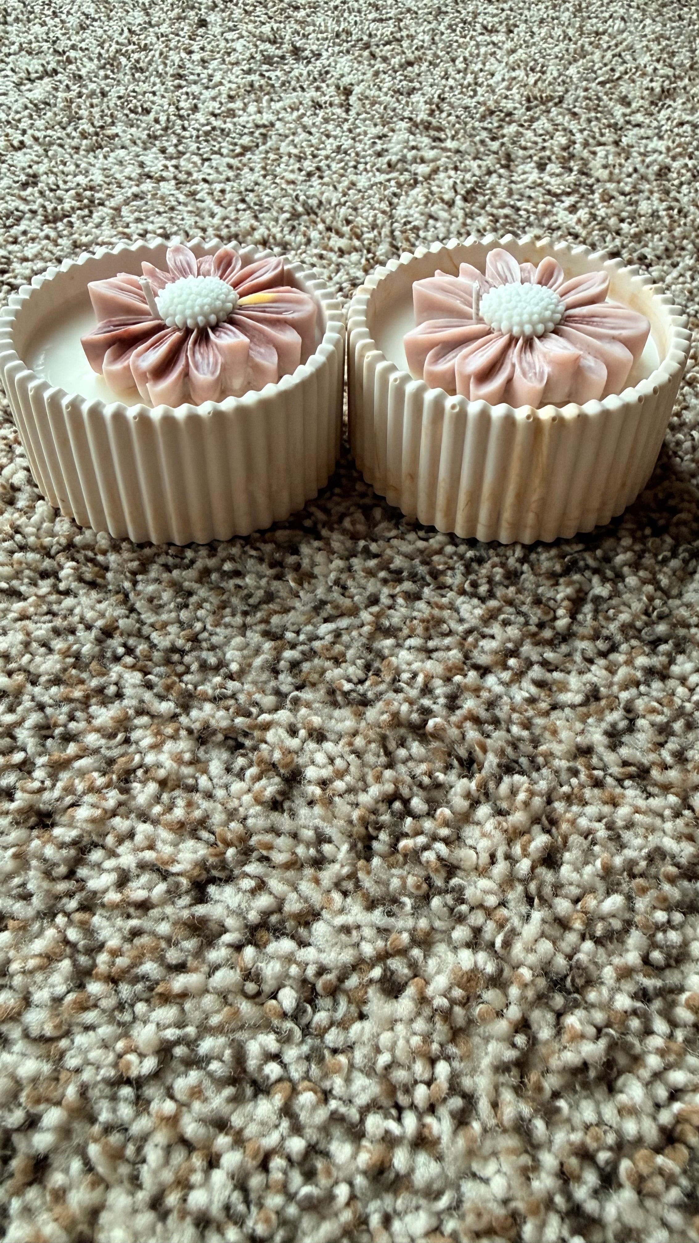 Blush Bloom Candle Set