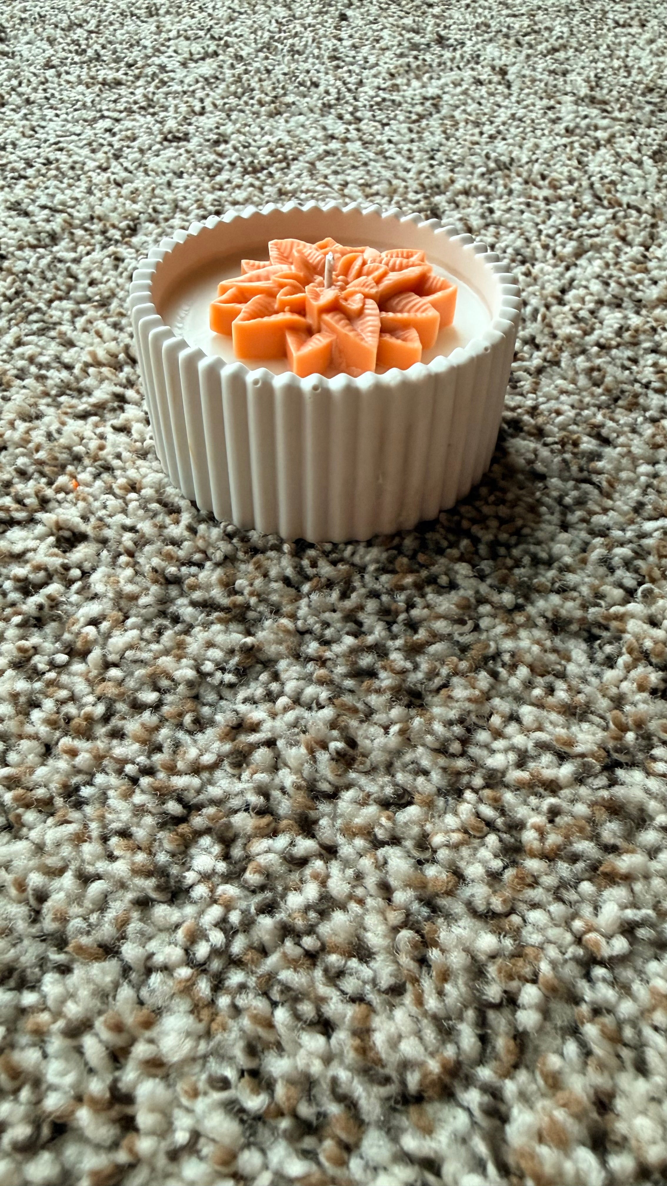 Orange Bloom Candle