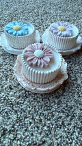 Stone Edge Bloom Candle Set