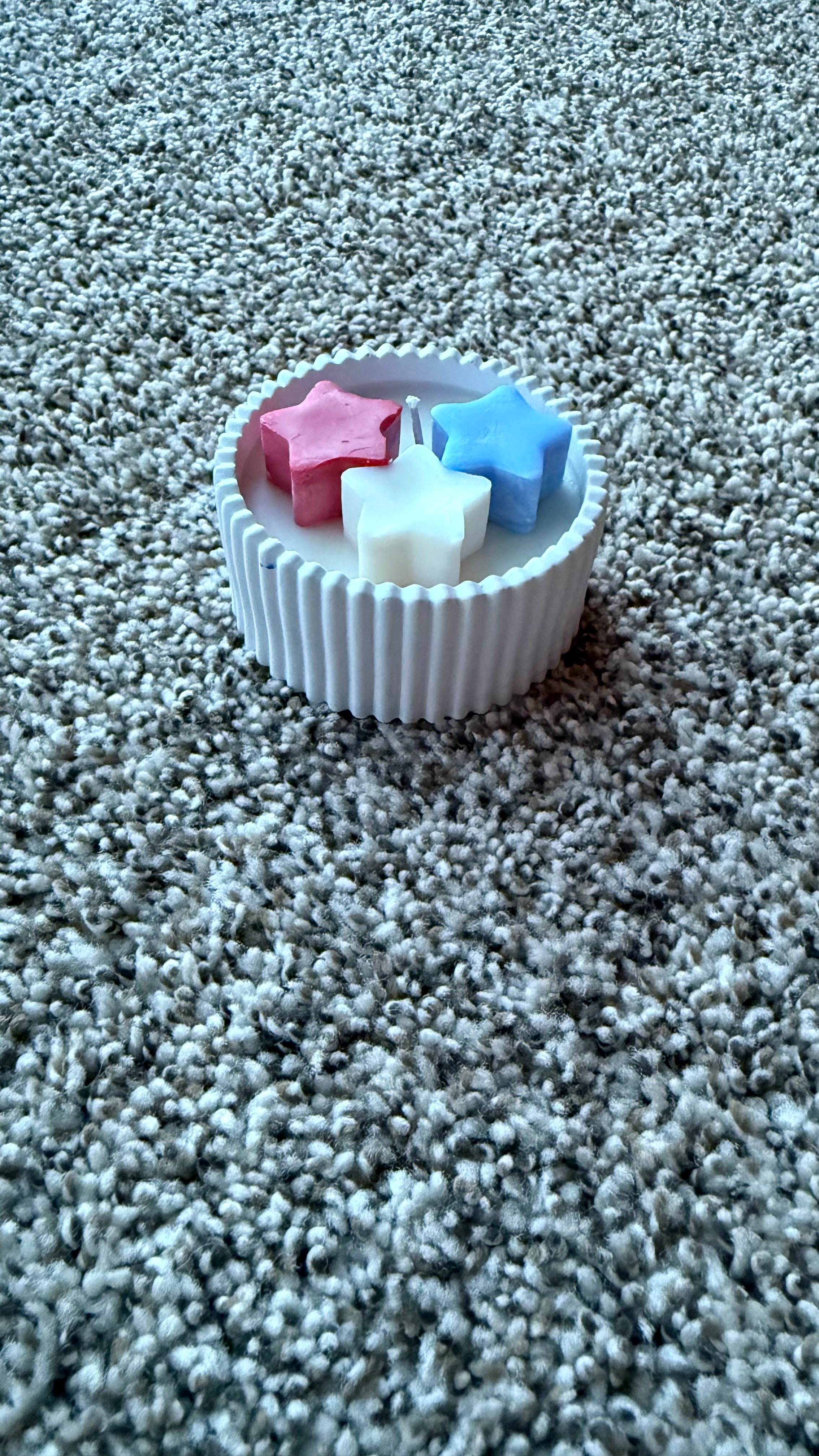 Dragon Fruit Patriotic Candle