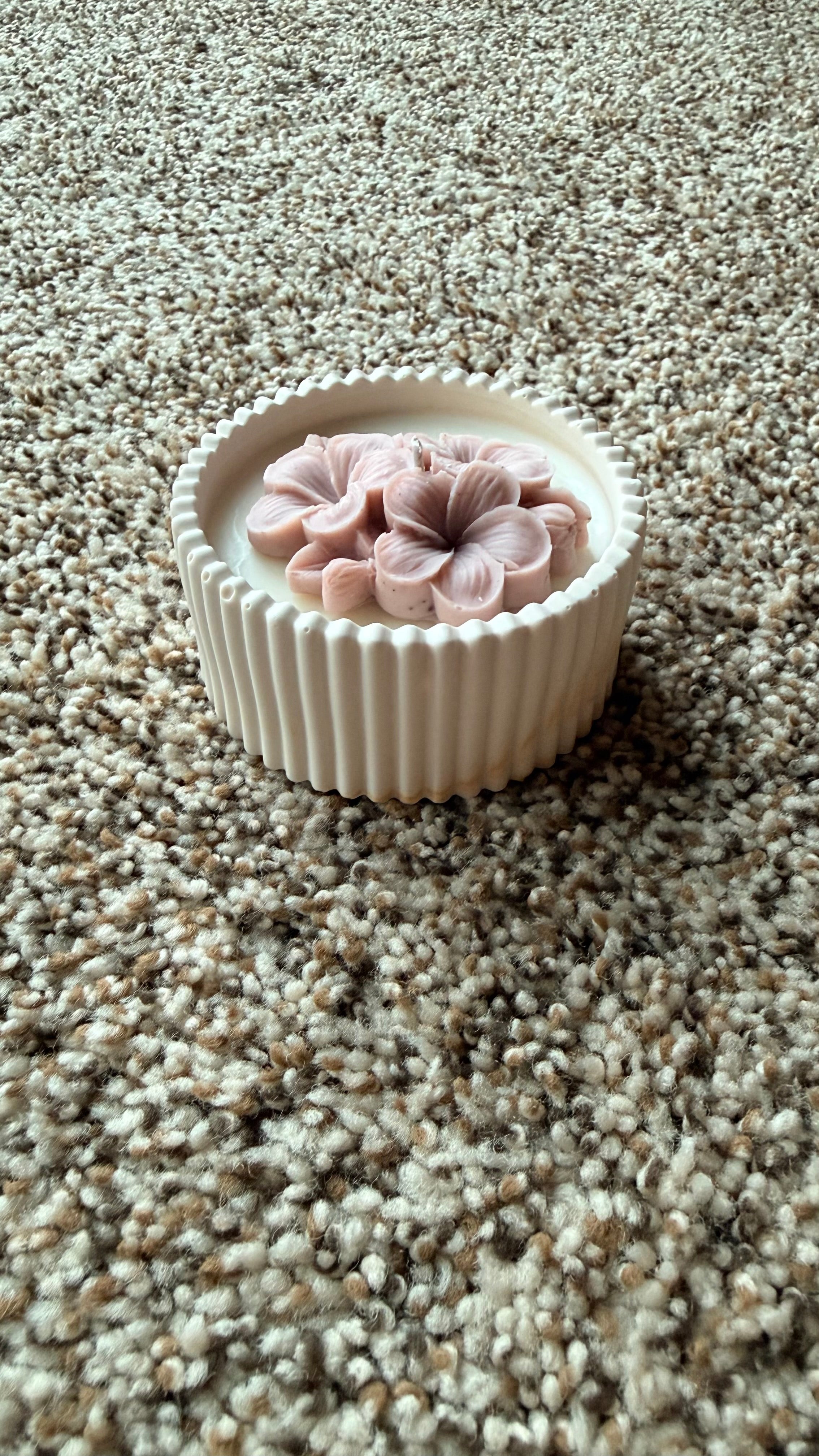 Blush Bloom Candle Set