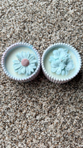 Baby Blue Bloom Candle Set