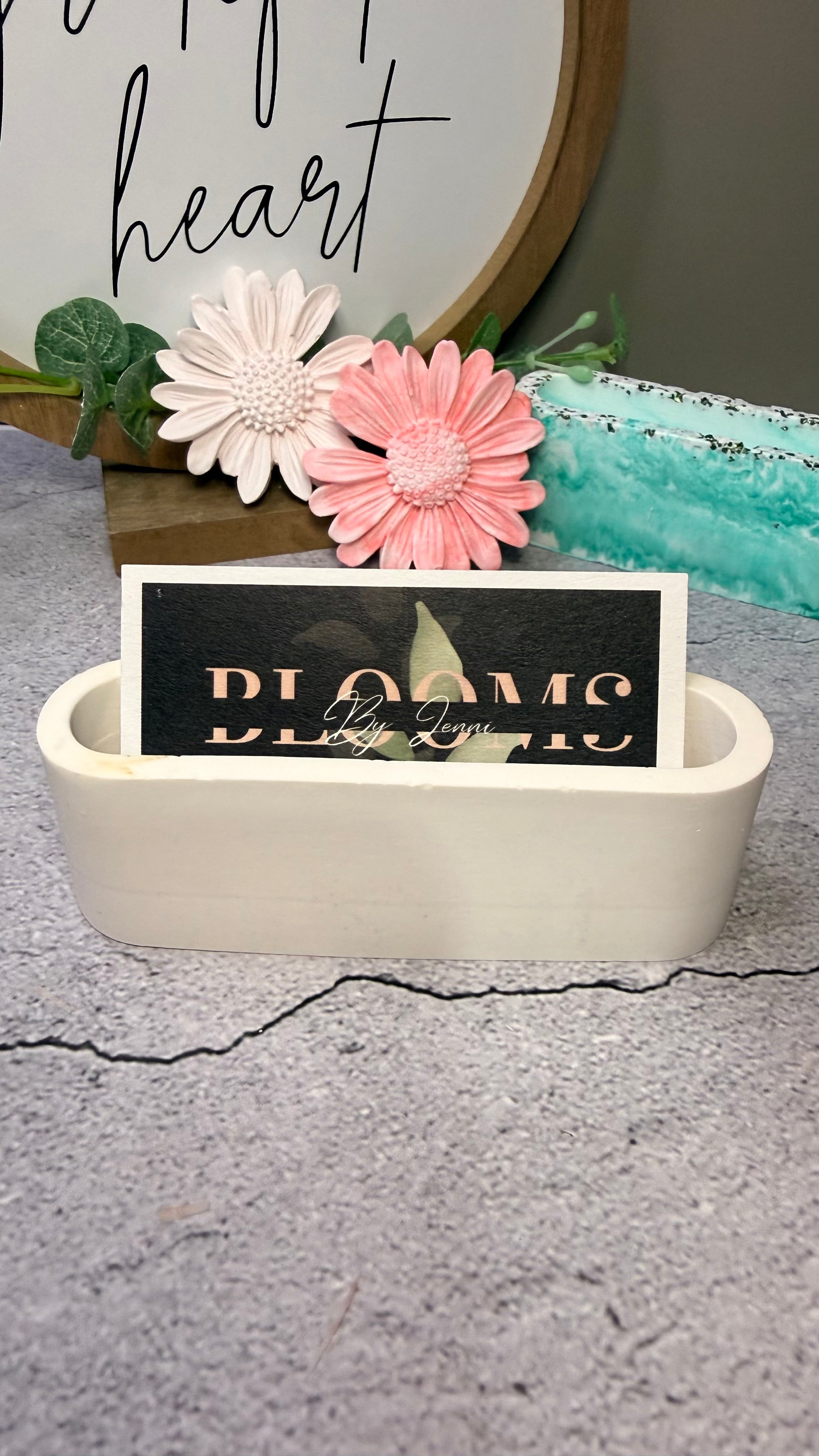 Neutral Card Holder