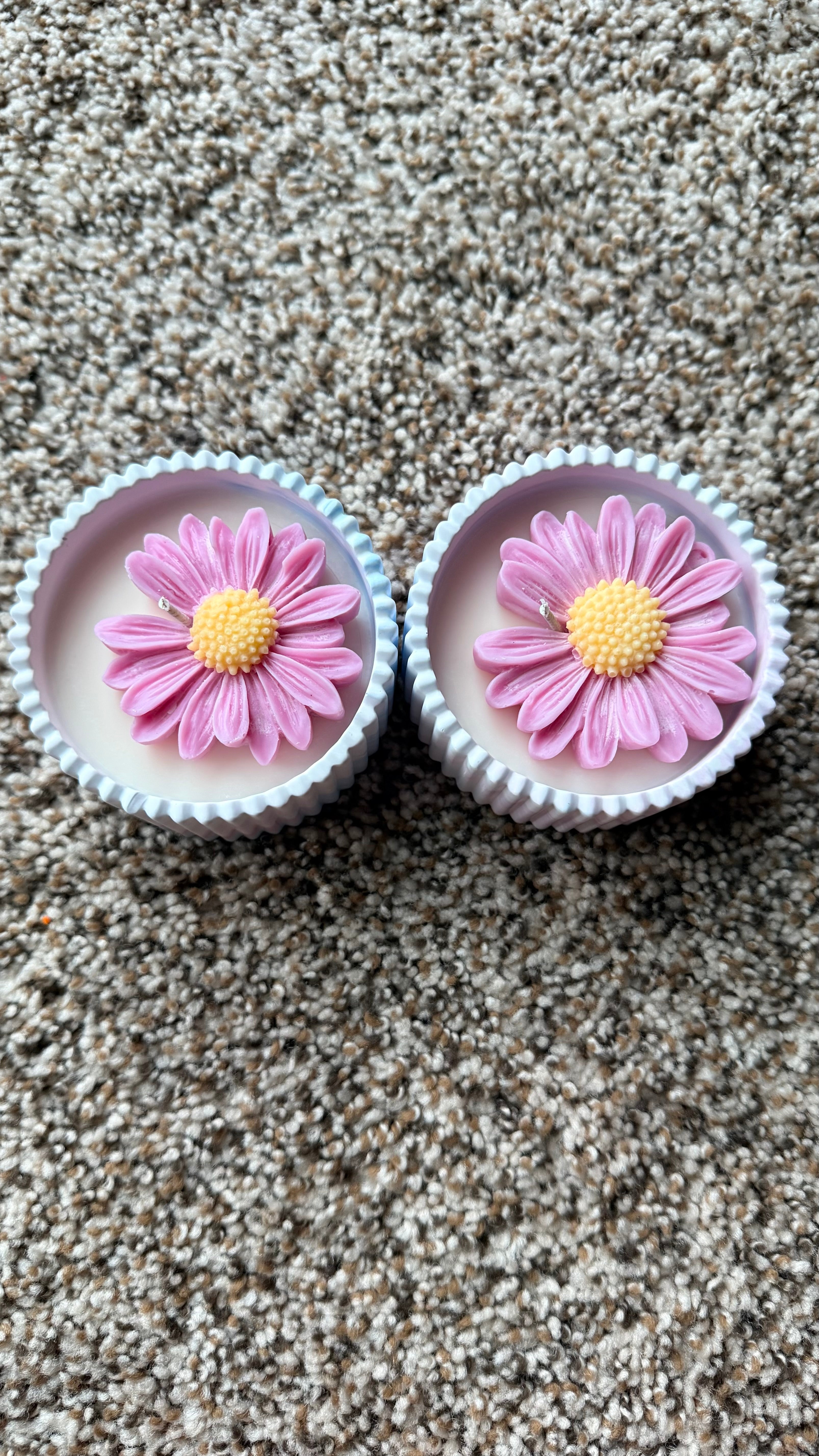 Pretty in Pink Bloom Candle